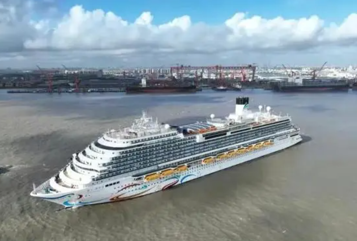 中国船舶集团国产首艘大型邮轮完成多项重要试验！